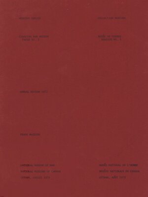 cover image of Canadian War Museum Annual Review, 1972